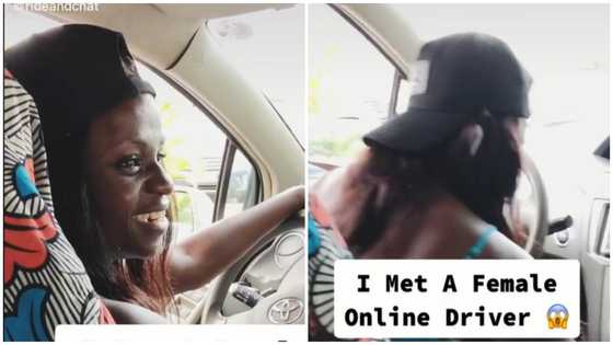 Ghanaian man stunned after realizing driver of hailing ride he ordered is a lady