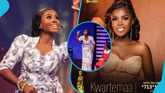 2023 Ghana's Most Beautiful: Kwartemaa wins over the internet with as talks about widowhood with unique twist: "She gives me goosebumps"