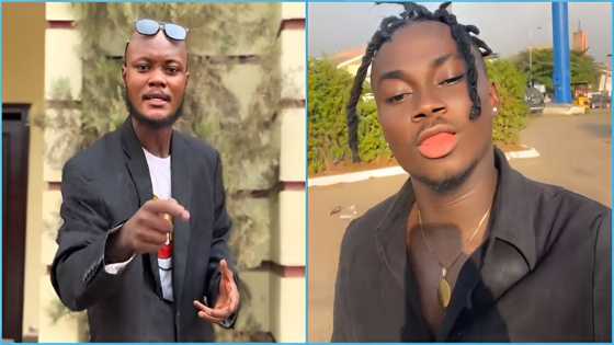 King Promise lookalike accuses Kuami Eugene lookalike of sabotaging him: “You used to sell fish"