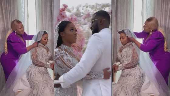 Go and be a good wife - Kojo Jones' wife's mother blesses her in emotional video