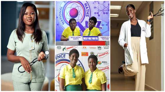 Popular 'El taruta deli tata' NSMQ girls from Wesley Girls become medical doctors, photos drop
