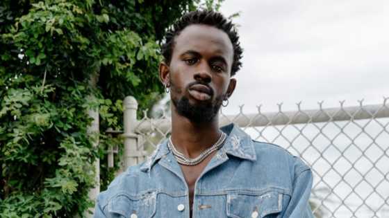 Black Sherif slays in crop top to debut album listening party, photos sparks reactions from Ghanaians