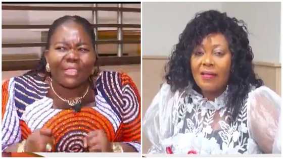 Atinka TV host weeps as guest who's a single mom narrates how she & kids survived on 50 pesewas