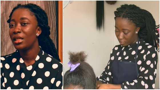 “I used to style my roommates”: First-class UG graduate turned hairdresser shares her touching story