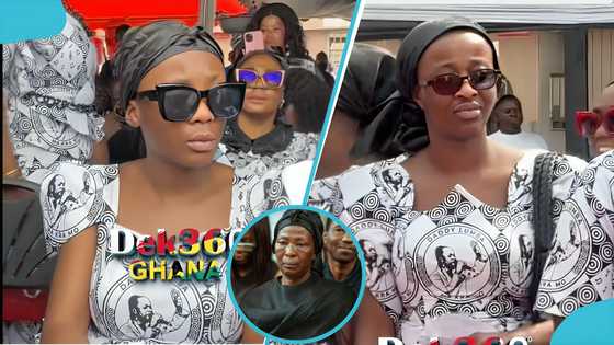 Rare video of Akosua Serwaa's pretty daughters Charlyn Fosuh and Ciara Fosuh trends on TikTok