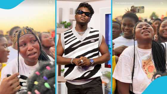 Indomie Fest 2024: Kuami Eugene's young fans tear up while jamming during his concert