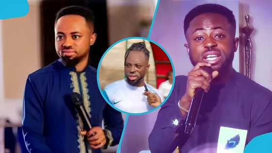 Fire Oja: Ghanaian preacher transforms his looks with new hairstyle, video of him in braids surfaces