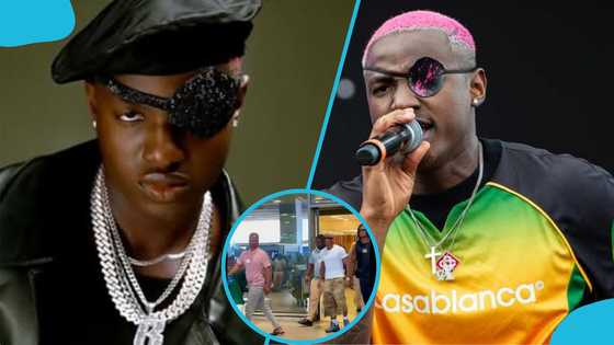 Ruger touches down in Ghana, receives royal-style welcome ahead of Odwira Festival concert
