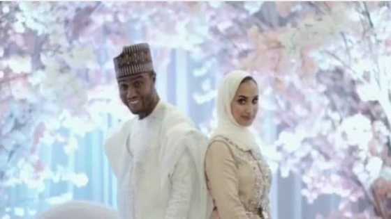 Video of super-rich wedding of Dangote's nephew and billionaire's daughter goes viral