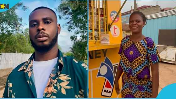 Momo vendor rejoices as kind stranger reverses GH¢9.8k transfer mistakenly sent to him, video trends