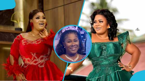 Obaapa Christy flaunts young and beautiful mother in trending video, Ghanaians awed