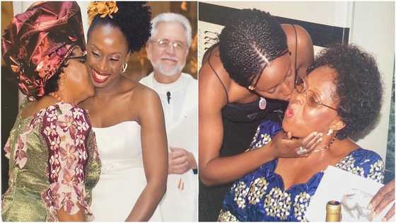 Chimamanda sorrowfully mourns mum's death, says she died on late father’s birthday