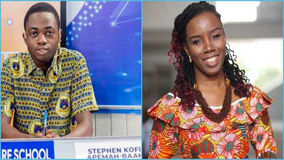 Stephen Apemah-Baah: Prof Kaufmann applauds first-year OWASS student who made it to NSMQ finals