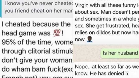 Married women drop hidden 'filla' about why they cheat in latest confession post