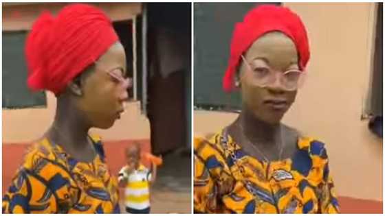 The makeup artist needs to be arrested: Young girl with strange but bright look sparks hilarious reactions