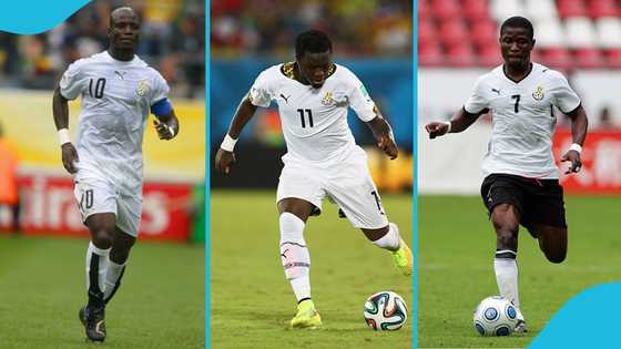 Sulley Muntari Ranks His Best Black Stars Midfielders, Places Himself Fourth: Video