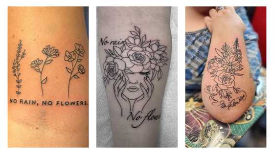 25 cool no rain, no flowers tattoo ideas and their meanings