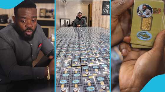 RNAQ takes delivery of branded gold tablets to gift 1,000 fans on birthday