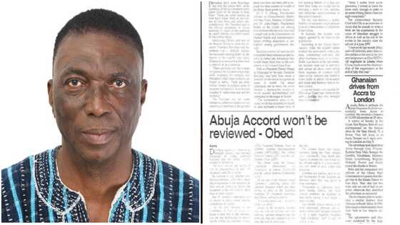 Meet Amadu Baba, the Ghanaian who drove from Accra to London for 35 days in 1996