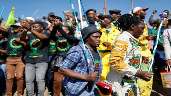 S.Africans rally to mark Marikana massacre 10th anniversary