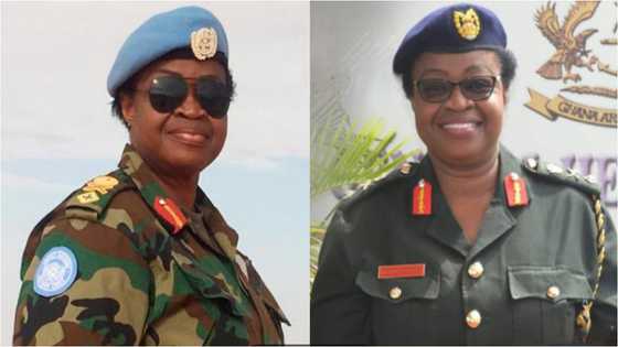 Constance Edjeani-Afenu: Meet Ghana's first female General of the Armed Forces