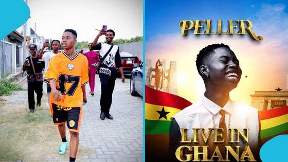 Nigerian streamer Peller admires the beauty of Ghana as he gets chauffeured around Accra
