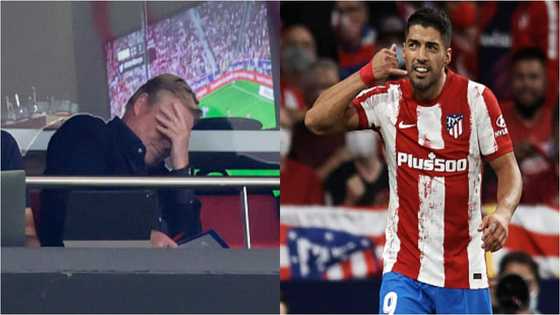 Meaning Of Luis Suarez's phone call celebration against Barcelona revealed