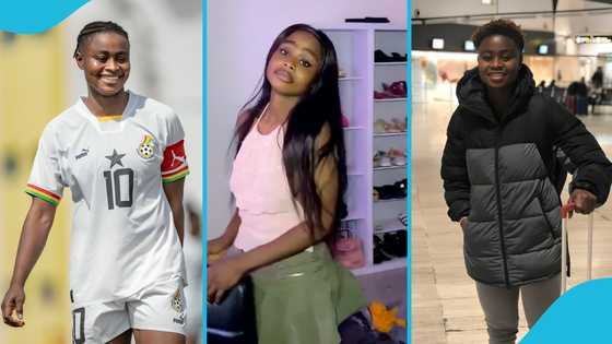 Stylish and fierce: GH female footie star flaunts new glam look in trending clip