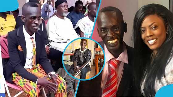 Honourable Aponkye breaks down as he begs for support after a serious car accident, video stirs reactions