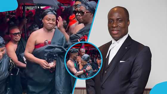 Heartbreaking scenes as Kessben’s widow Eunice breaks down in tears at his one-week observation