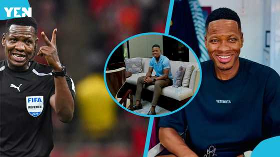 Ghana's finest referee Daniel Laryea excites fans with stylish pictures