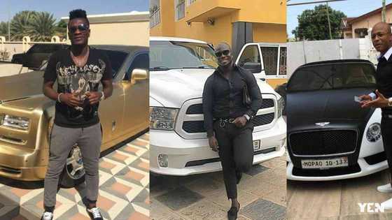 Photos of the luxurious cars owned by 7 rich Ghanaian football stars pop up