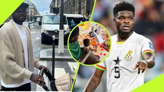 Thomas Partey Spends Quality Father Time With Daughter Amid Ghana's Failure to Qualify for AFCON