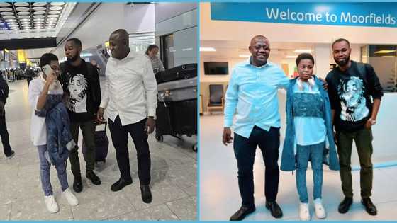 Suzzy Pinamang: Injured Adventist SHS student seen at Moorfields Eye Hospital ahead of surgery, photos