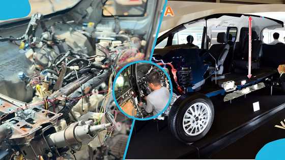 Video of Toyota Voxy steering being converted to left hand drive in Ghana emerges