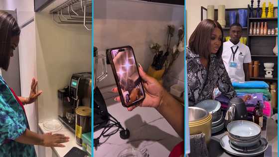 Jackie Appiah blasts her son for taking her kitchen appliances, makes u-turn, video trends