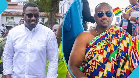 John Dumelo gives cheeky reply to fan who asked him for money amid asset declaration saga