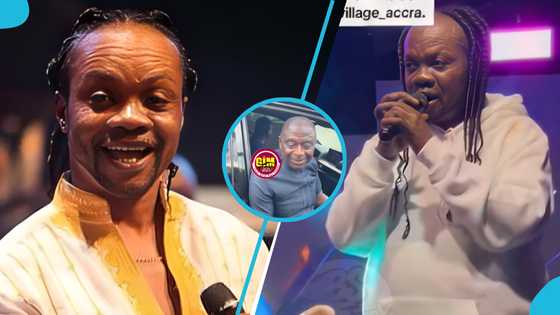 East Legon rich man who funded Daddy Lumba's spinal surgery visits home to mourn with wife, video