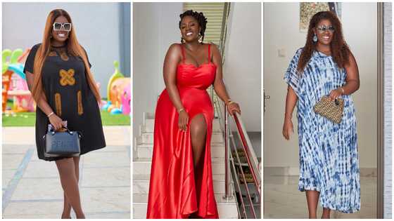 Video of Tracey Boakye feeling herself in her East Legon mansion full of cars draws reactions