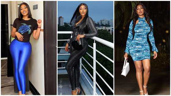 Feeling Cute: Sandra Ankobiah turns heads on social media with video in bodycon dress