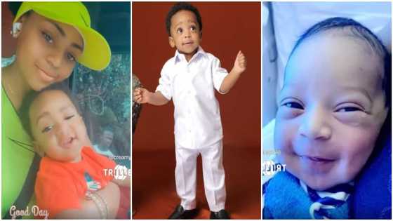 Regina Daniels celebrates son Munir Nwoko's first birthday with powerful prayer; fans emotional