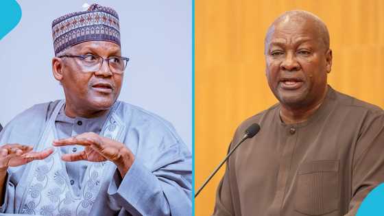 Dangote gives ringing endorsement of Mahama administration's economic management
