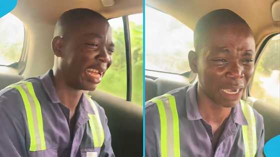 Ghanaian man arrested for defaulting bank loan: "Please give me time to pay"