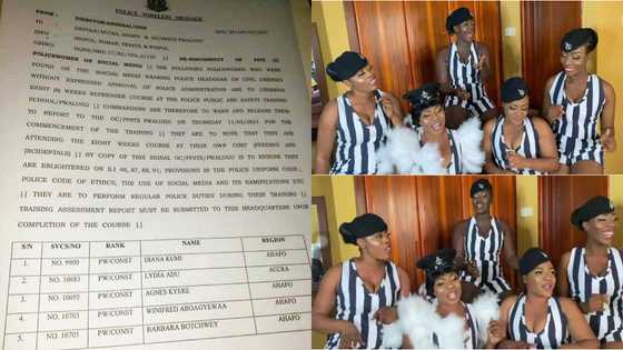 Police service sanctions police bride and maids who went viral with 'jama' wedding video