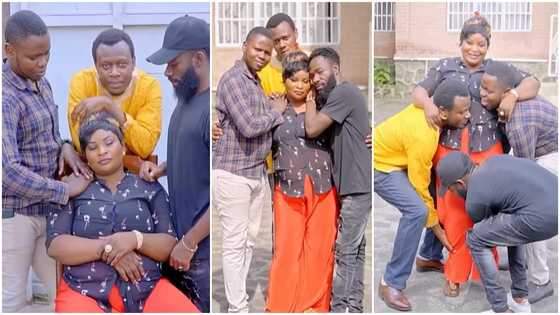 Woman marries brother-in-law, 2 men after husband of 8 years dies in car accident, says "we're happy"