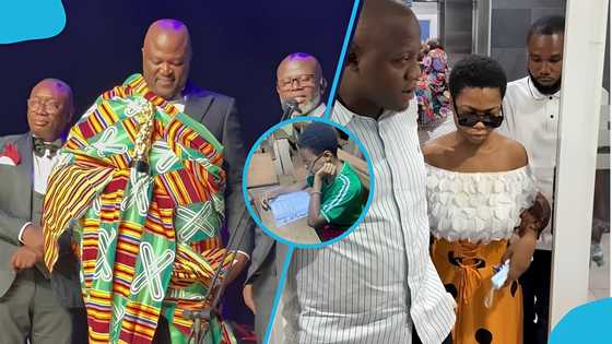 Suzzy Pinamang spotted back in class in Ghana studying for WASSCE after Ibrahim Mahama funded her eye surgery