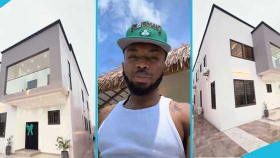 Ghanaian businessman builds a luxurious house for his mother on her birthday