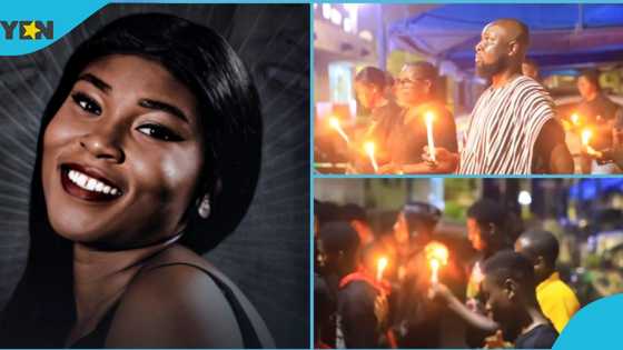 UCC students hold vigil for fresh graduate who died two months after her wedding, video