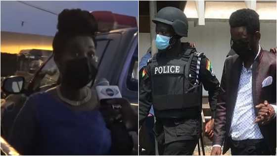 'A gun was found at our home after police search' - Jesus Ahoufe's wife reveals