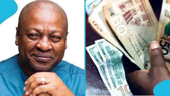 Ghana cedi significantly appreciates as it hits GH¢11, Ghanaians react: "Aban papa aba"